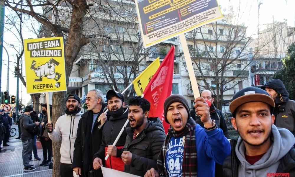 Πλημμύρισαν Πακιστανούς τα Πατήσια! Νέα διαδήλωση για την επίθεση στο τζαμί (εικόνες)